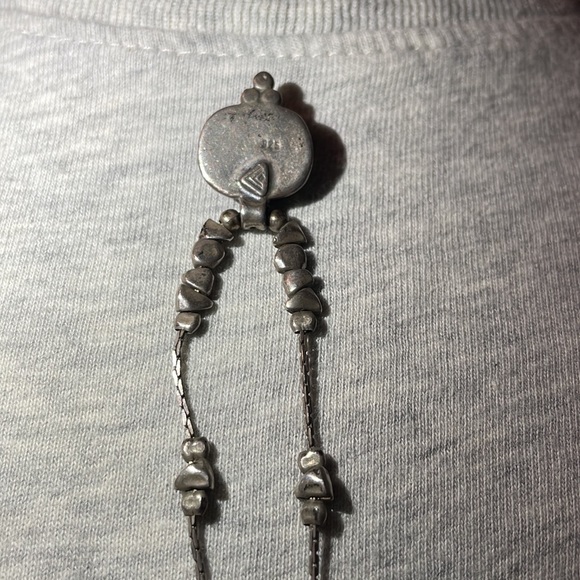 Vintage Silpada Sterling Silver .925 Gorgeous Bright Green Glass - Picture 6 of 6